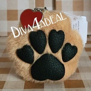 Bath & Body Works BROWN HEART PAW Pocketbac Holder